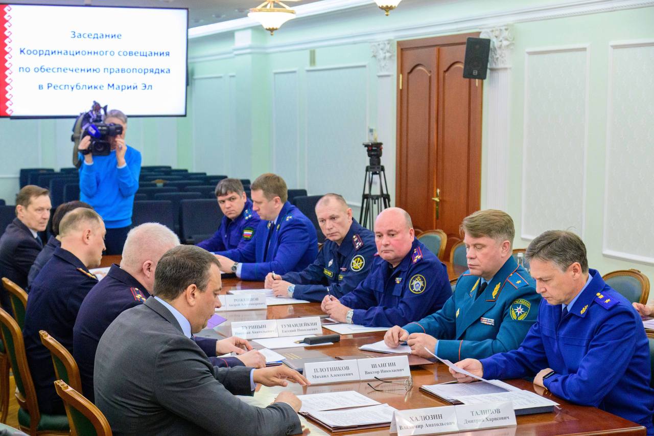 Юрий Зайцев: На координационном совещании по обеспечению правопорядка обсудили криминогенную обстановку, прогнозы развития ситуации и меры по решению проблемных вопросов Юрий Зайцев: На координационном совещании по обеспечению правопорядка обсудили криминогенную обстановку, прогнозы развития ситуации и меры по решению проблемных вопросов