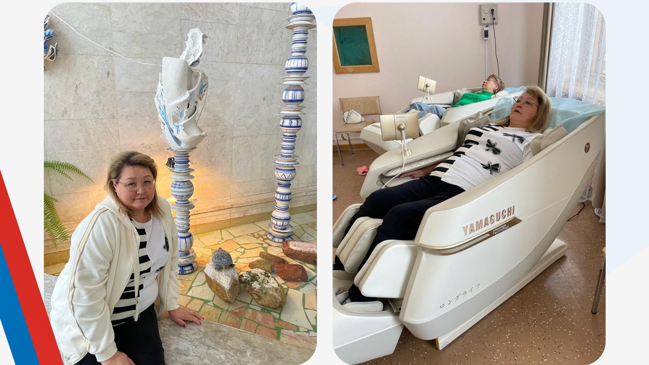 Маме погибшего бойца из Марий Эл организовали поездку в санаторий «Русь»