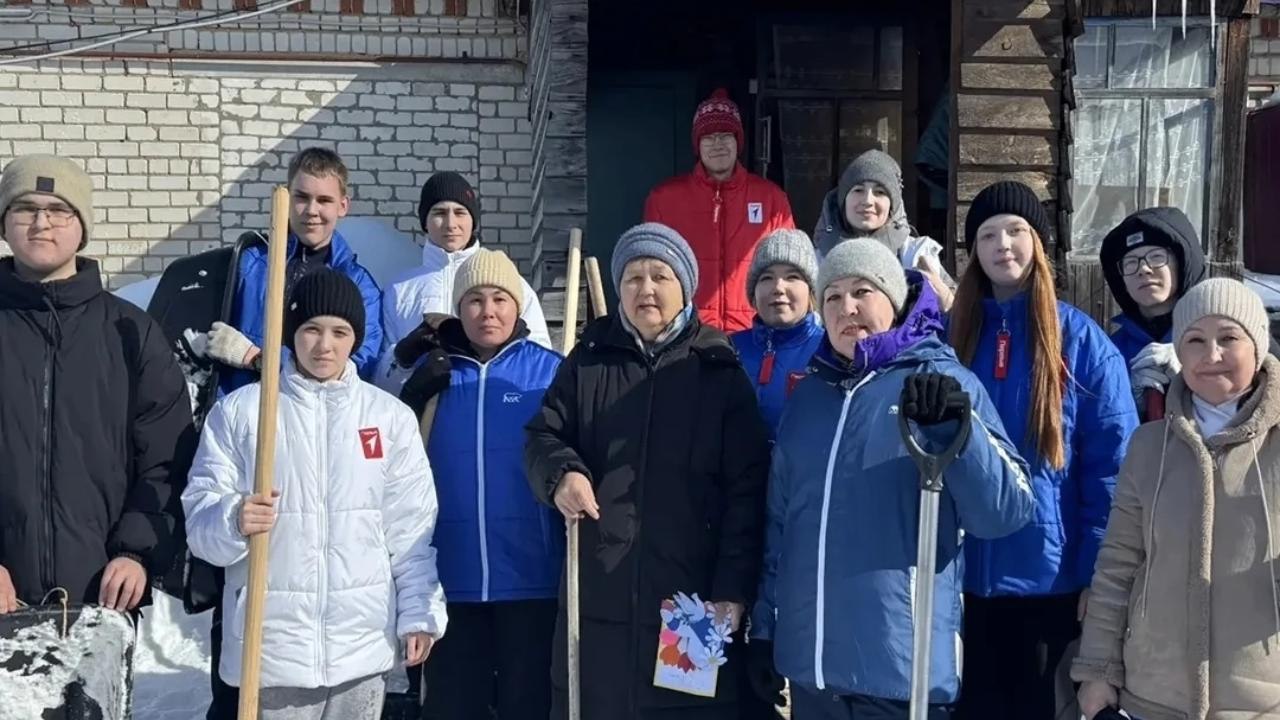 В Советском районе тимуровцы пришли на помощь маме участника СВО