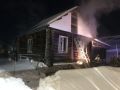 В минувшее воскресенье рано утром в Морках произошел пожар, на котором погиб один человек