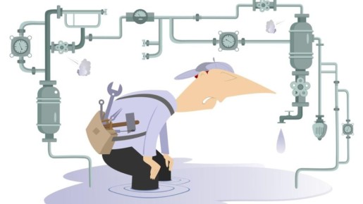 В посёлке Новый Торьял произошла авария на водопроводе