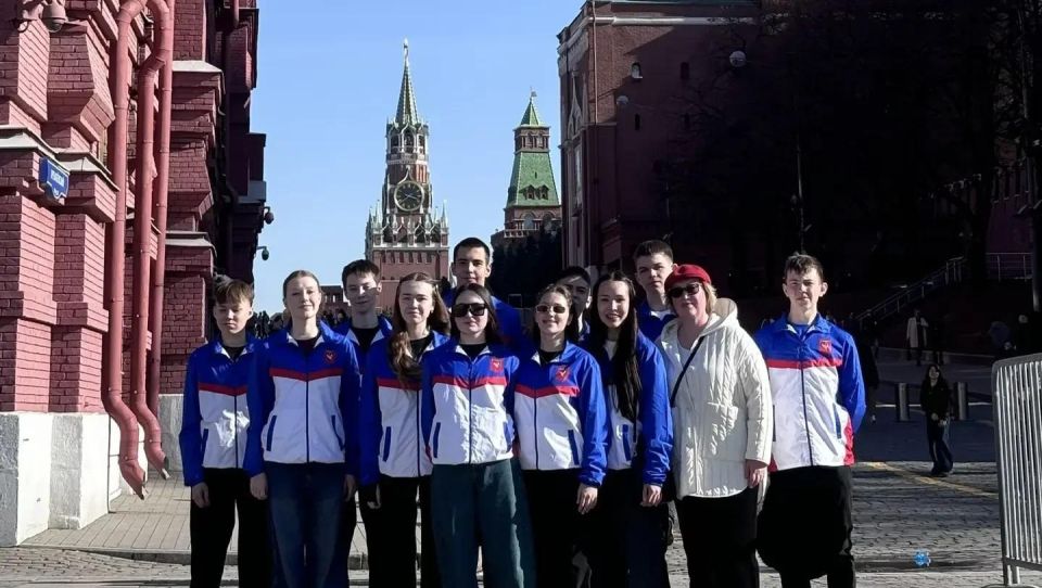 Лицеисты Ургакша отправились на сборы кадетов в Москву