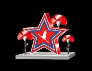 Новые светодиодные арт-объекты украсят Йошкар-Олу ко Дню Победы