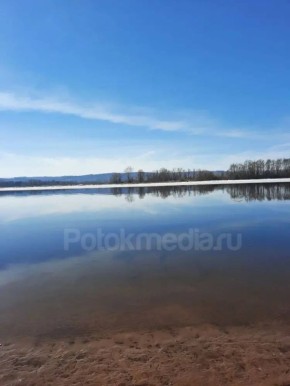 Вот так выглядит Волга в Волжске