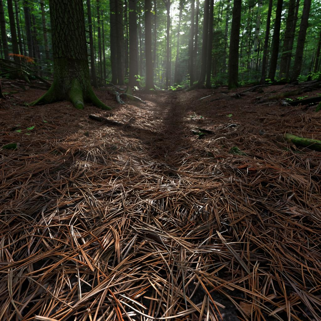 Хвойный опад: ценный материал, о котором вы не догадывались