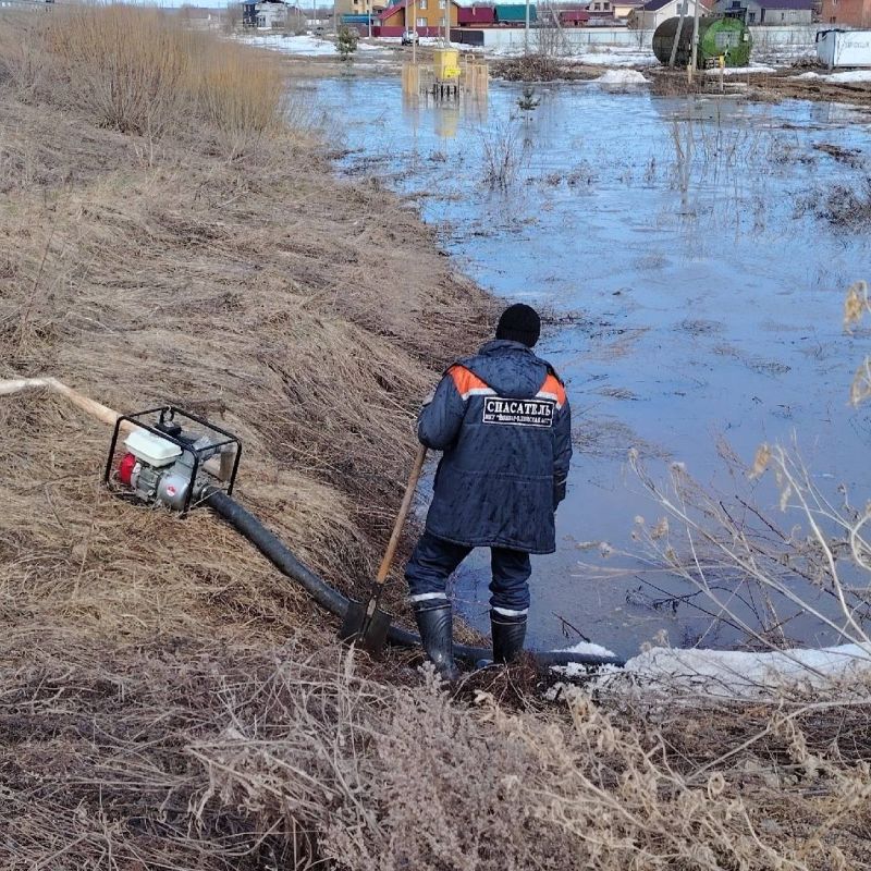 В реке Монага в Семеновке поднялся уровень воды