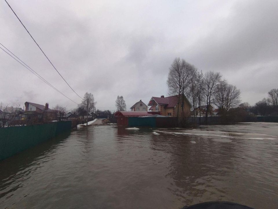 В Волжске из-за весеннего паводка подтопило 4 участка