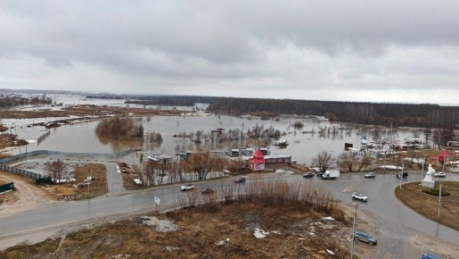 Весеннее половодье во всей красе
