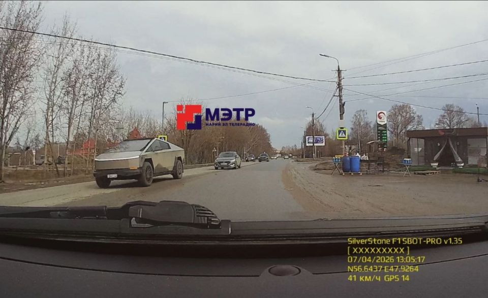 � ������-��� �� ���������� ������ ������� Tesla Cybertruck