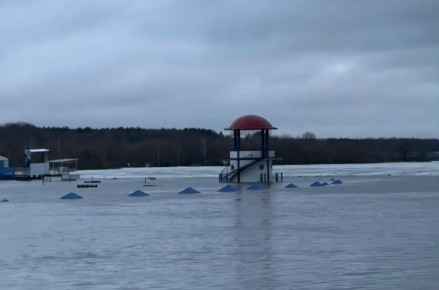 В МЧС по Марий Эл сообщили, что внимательно следят за паводковой ситуацией и уровнем воды в Йошкар-Ола