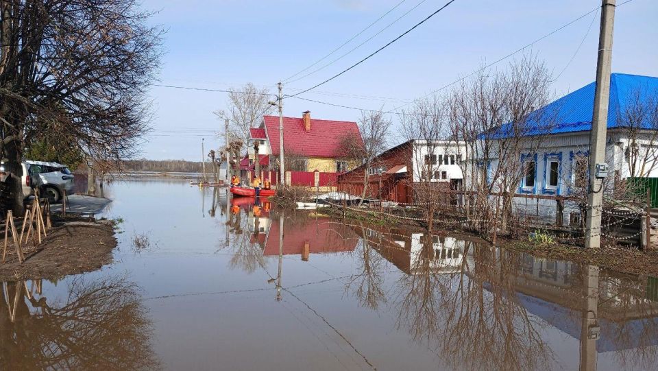 В Марий Эл подтоплены 257 домов и 307 приусадебных участков