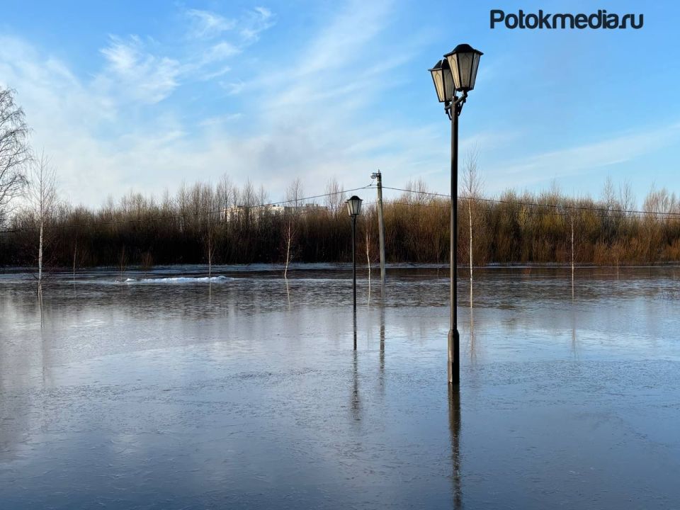 Аллея здоровья в Йошкар-Оле сегодняшним утром