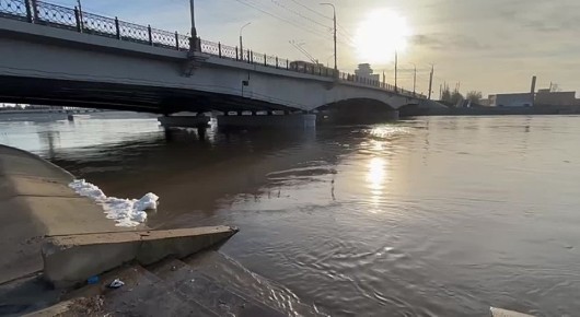 Уровень воды в реке Малая Кокшага в Йошкар-Оле не повышается с вечера вторника