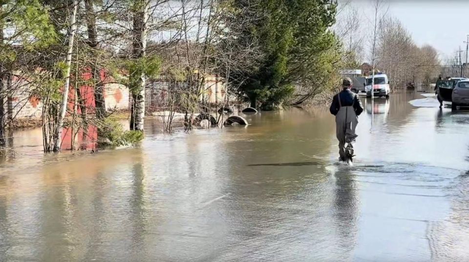 Двое жителей поселка Нолька были эвакуированы из-за паводка, сообщили в мэрии Йошкар-Олы