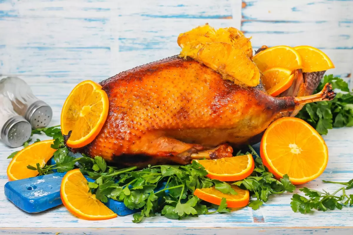 Праздничный гусь с апельсинами: как создать гастрономический шедевр к Рождеству