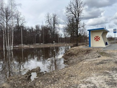 В Марий Эл еще на сутки продлили повышенный уровень опасности из-за паводка