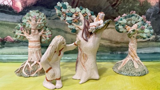 В музее марийской сказки «ожила» глина