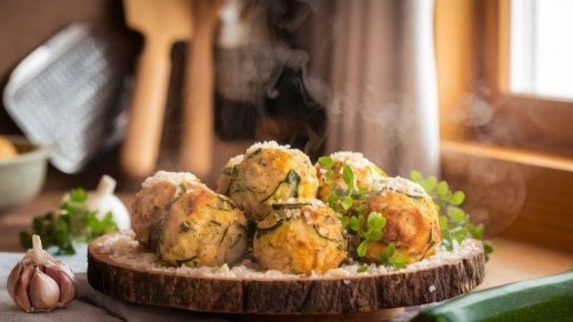 Преобразите кабачки: захватывающий рецепт запечённых шариков