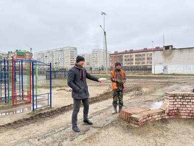 В Йошкар-Оле приступили к благоустройству пешеходной зоны от дома 26а на улице Воинов-Интернационалистов до дома 9а на бульваре Ураева