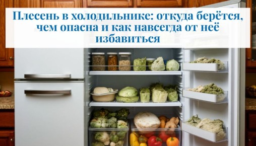 Плесень в холодильнике: как её предотвратить и избавиться от неё навсегда