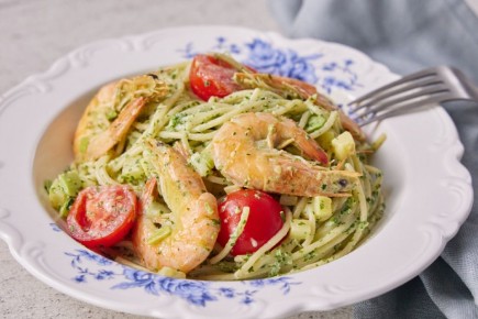 Паста с креветками в сливочном соусе: кулинарный шедевр от Саши Бельковича