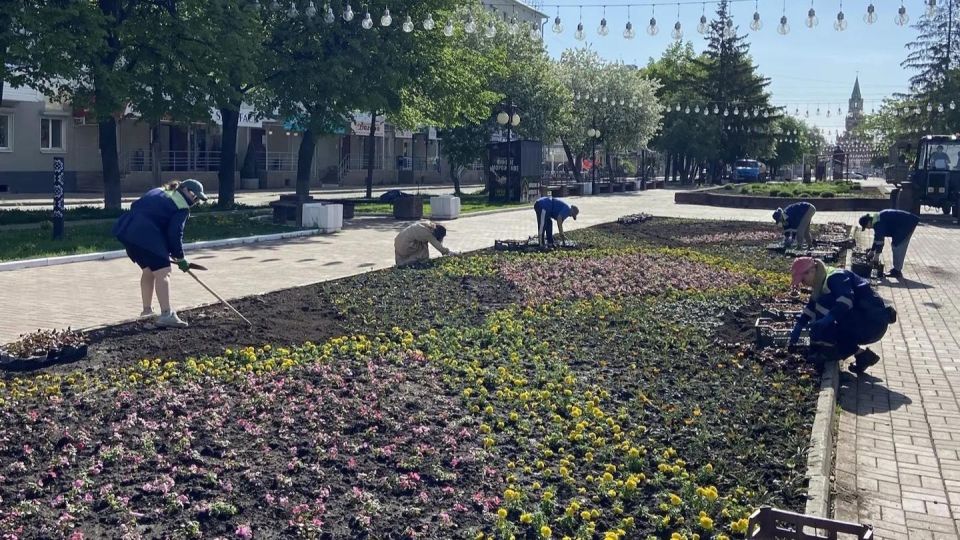 В Йошкар-Оле всё больше расцветает бульвар Чавайна