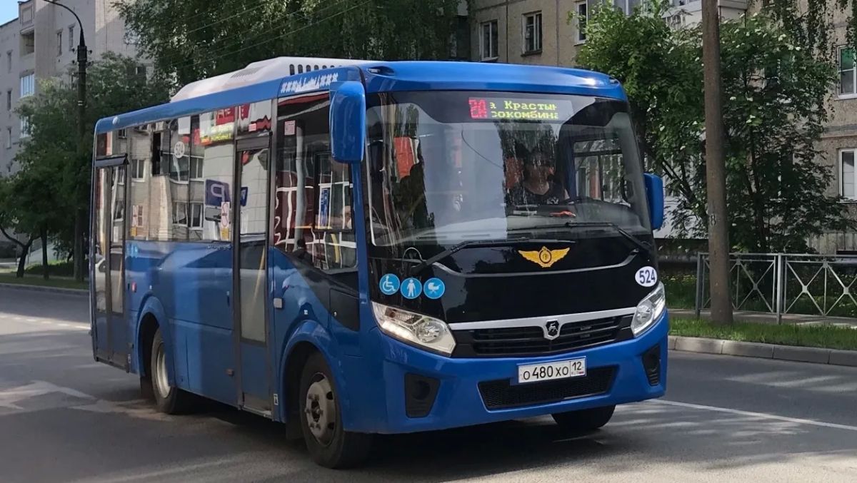 В Йошкар-Оле два месяца автобус № 6п будет следовать по новому маршруту