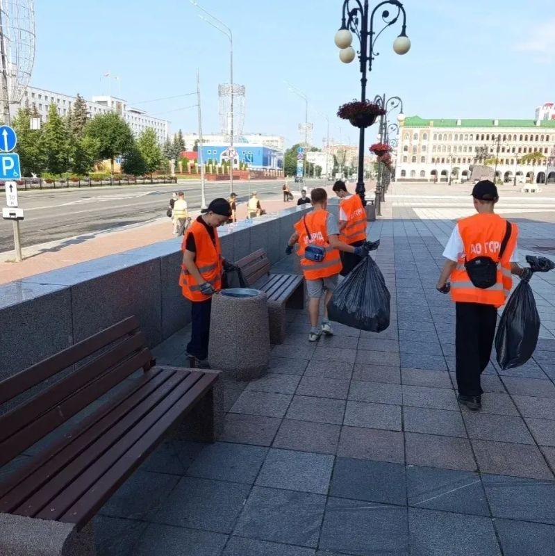 Лето — время не только отдыха, но и труда! Лето — время не только отдыха, но и труда!