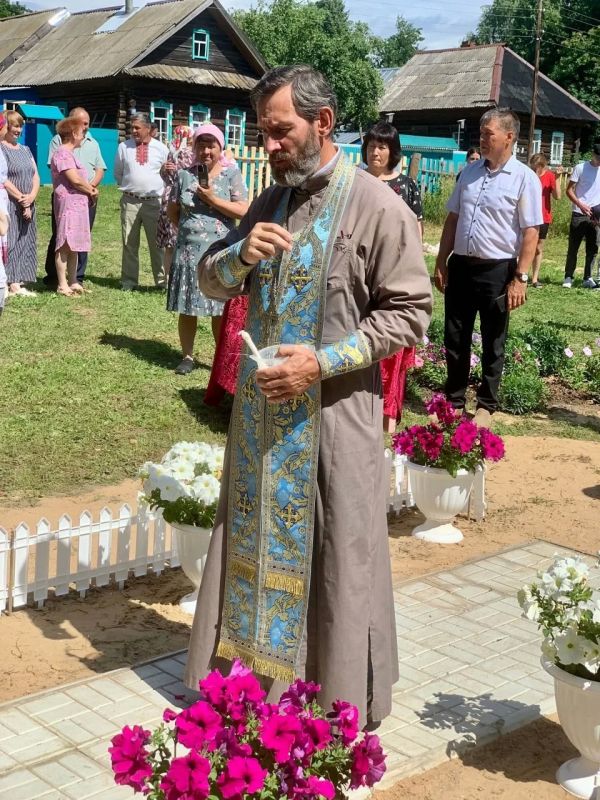 В деревне Энер-Мучаш открыт памятник героям войны