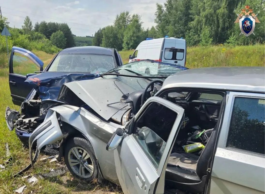 В Марий Эл пятеро детей пострадали в лобовом столкновении на трассе