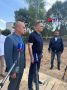 Юрий Зайцев проинспектировал ход строительства бульвара в микрорайоне Северный