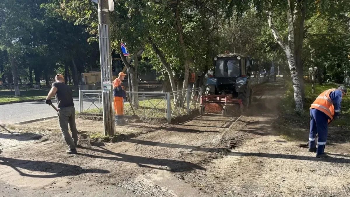 В Йошкар-Оле продолжается асфальтирование дорог
