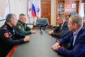 Обеспечение общественной безопасности на выборах обсудили Глава Марий Эл и командующий Приволжским ордена Жукова округом войск национальной гвардии РФ