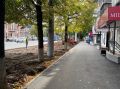 Более 2 км тротуара обновили на четной стороне улицы Первомайской в Йошкар-Оле на участке от Ленинского проспекта до улицы Водопроводной