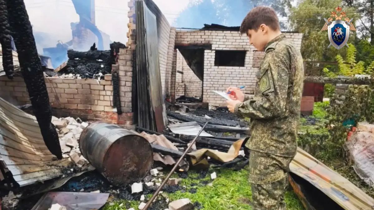 В Республике Марий Эл проводится проверка по факту пожара, в котором погиб человек