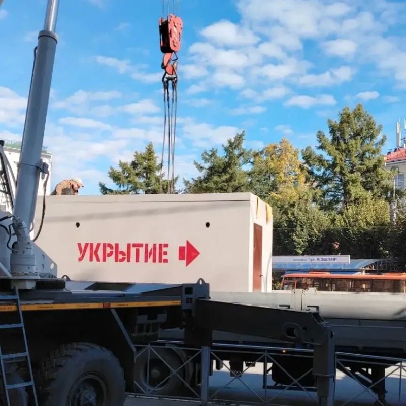Еще два модульных укрытия установлены в Йошкар-Оле Еще два модульных укрытия установлены в Йошкар-Оле
