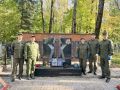 Сотрудники следственного управления СК России по Республике Марий Эл привели в порядок мемориал павшим воинам
