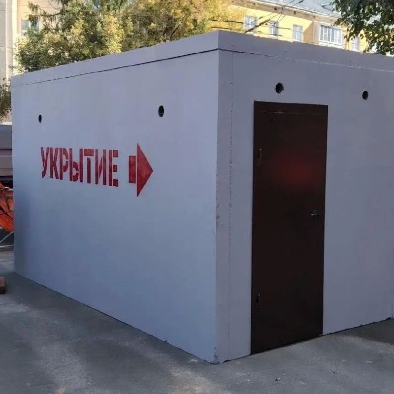 В Йошкар-Оле продолжается установка укрытий на случай атаки БПЛА