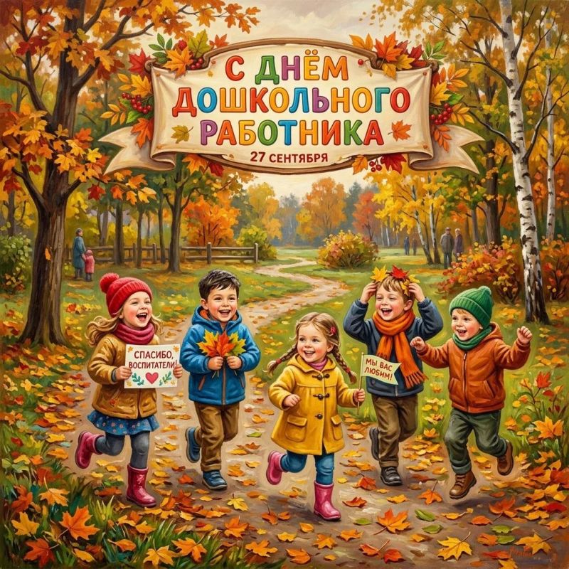 Дорогие воспитатели, педагоги и все работники дошкольного образования! Дорогие воспитатели, педагоги и все работники дошкольного образования!