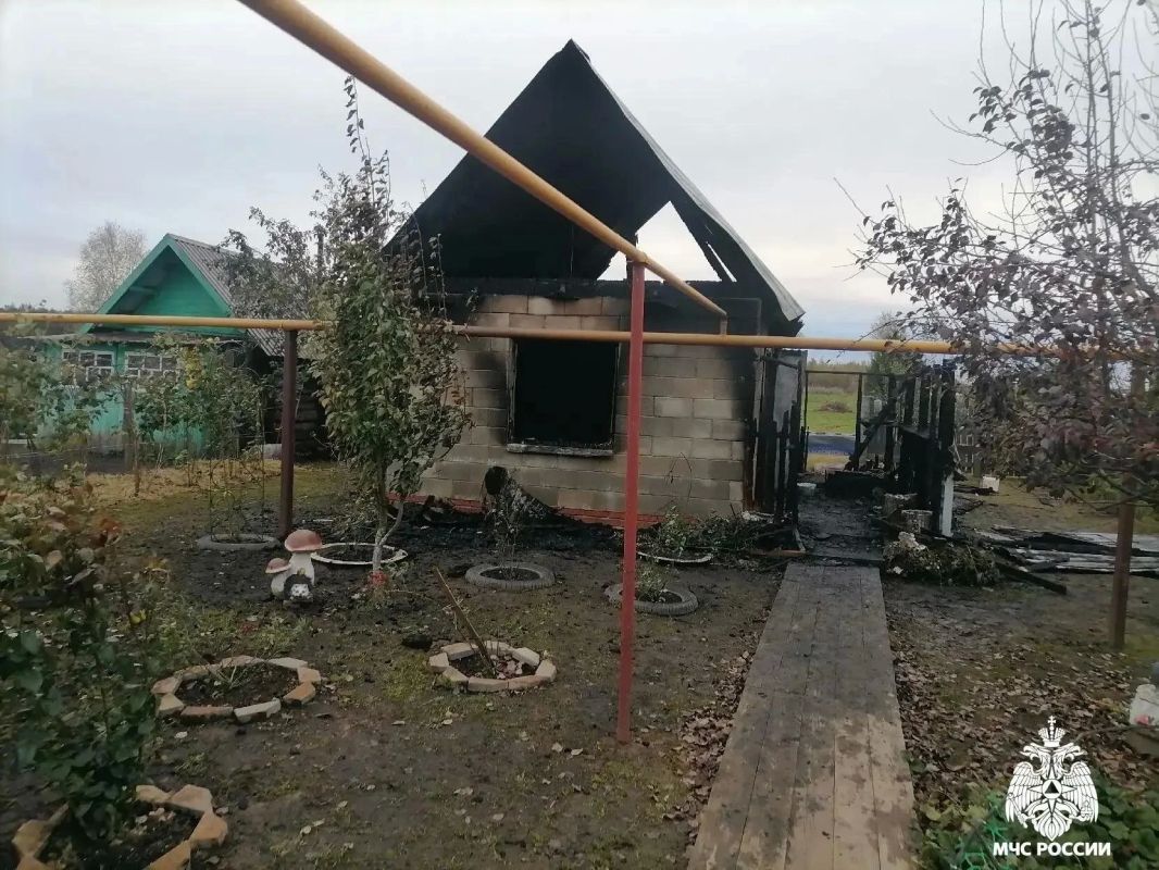Жительница Марий Эл получила ожоги, пытаясь потушить пожар в бане