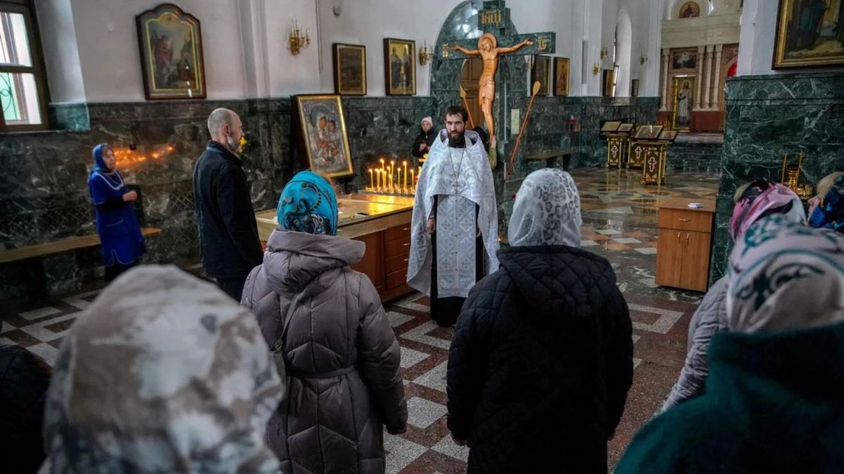 В кафедральном соборе Йошкар-Олы отслужили панихиду по погибшим бойцам