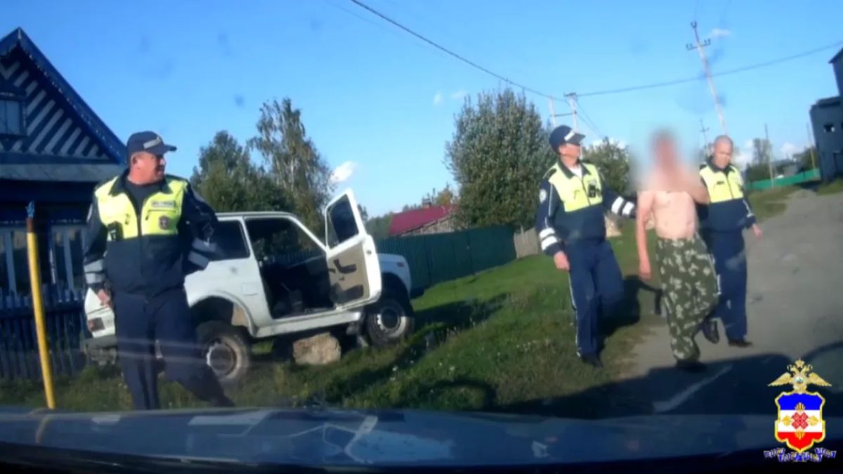 Житель Моркинского района, уходя от погони на «Ниве», налетел на камень