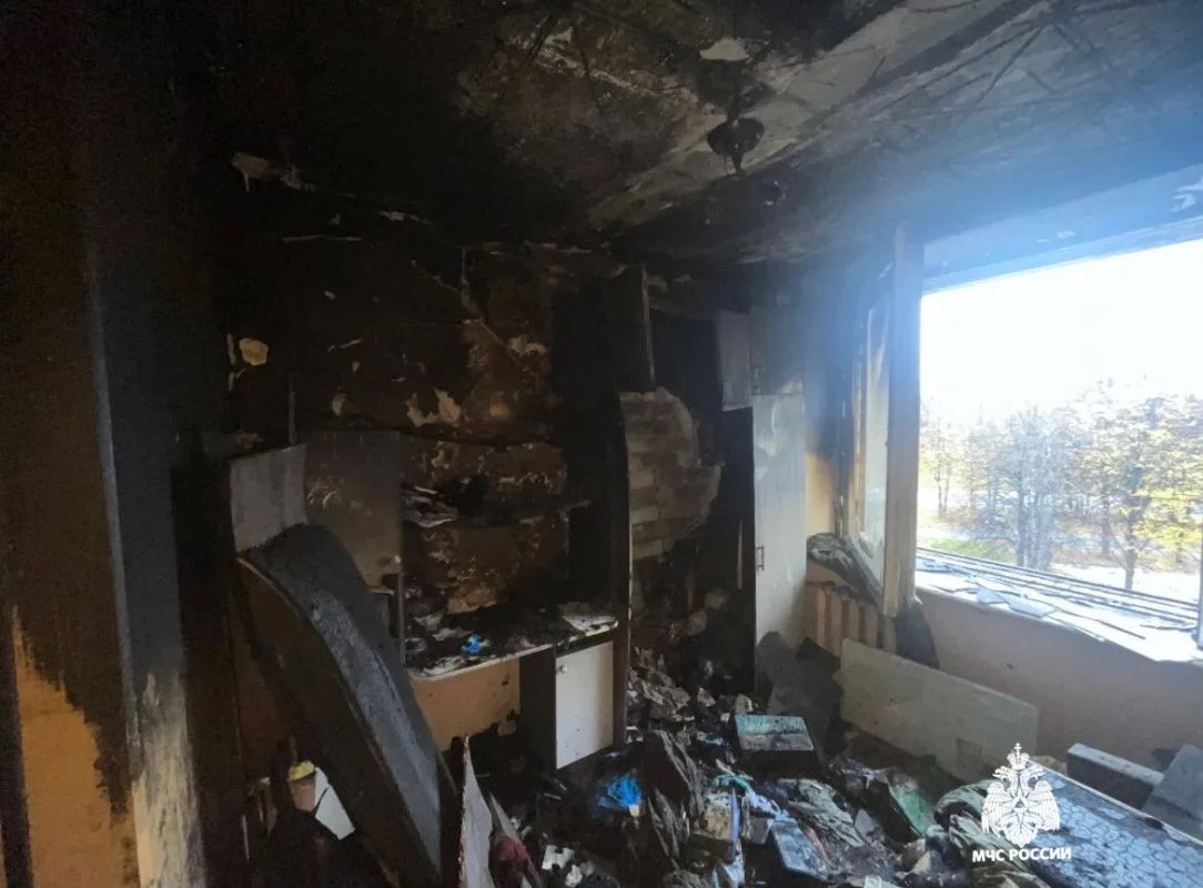 14 октября пожар произошел в городе Козьмодемьянске 14 октября пожар произошел в городе Козьмодемьянске