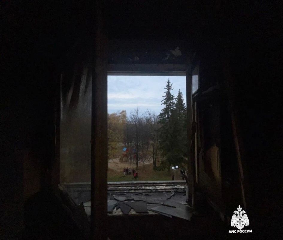 14 октября пожар произошел в городе Козьмодемьянске 14 октября пожар произошел в городе Козьмодемьянске