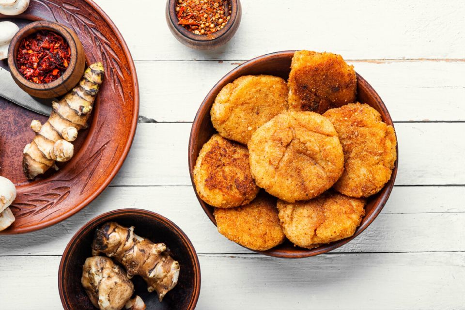 Как легко и вкусно приготовить картофельные котлеты с грибами