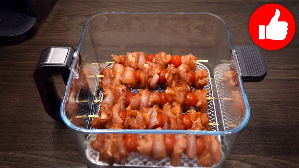 Куриные шашлыки в аэрогриле: вкусно и просто