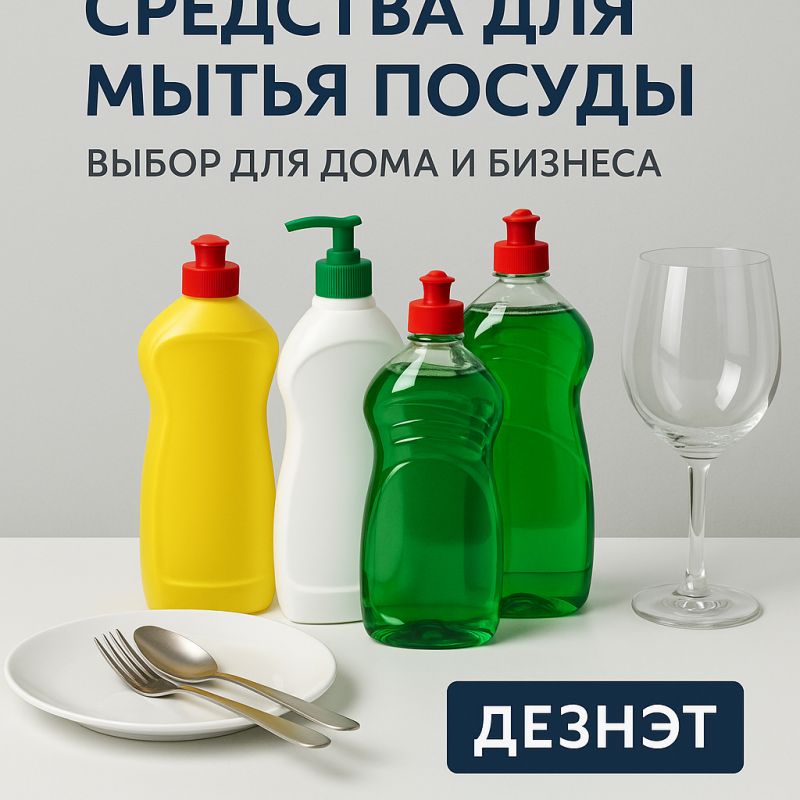 Как выбрать идеальные средства для мытья посуды для дома и бизнеса