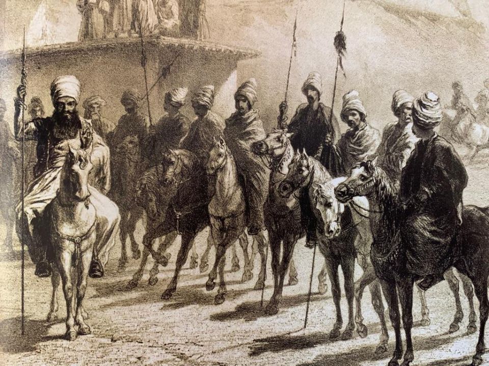 Сказка о смелой дочери визиря