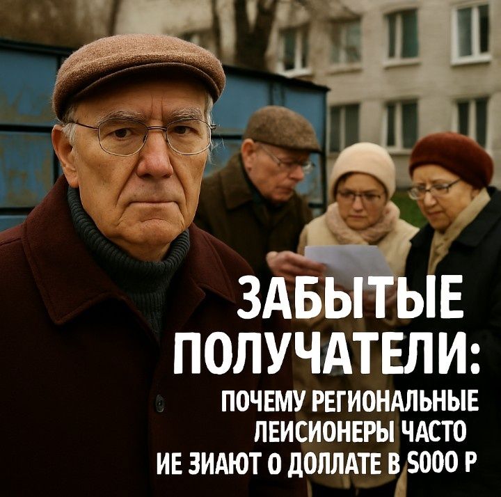 Забытые пенсионеры: как региональные выплаты остаются невидимыми для старшего поколения